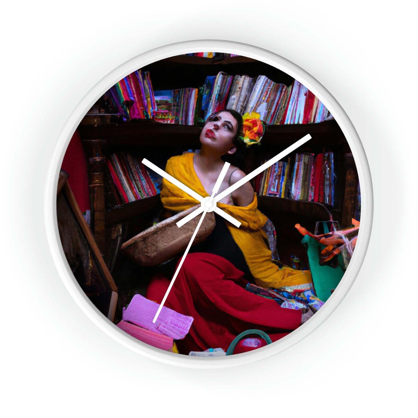 The Lost Library of the Magisters' Attic. - The Alien Wall Clock