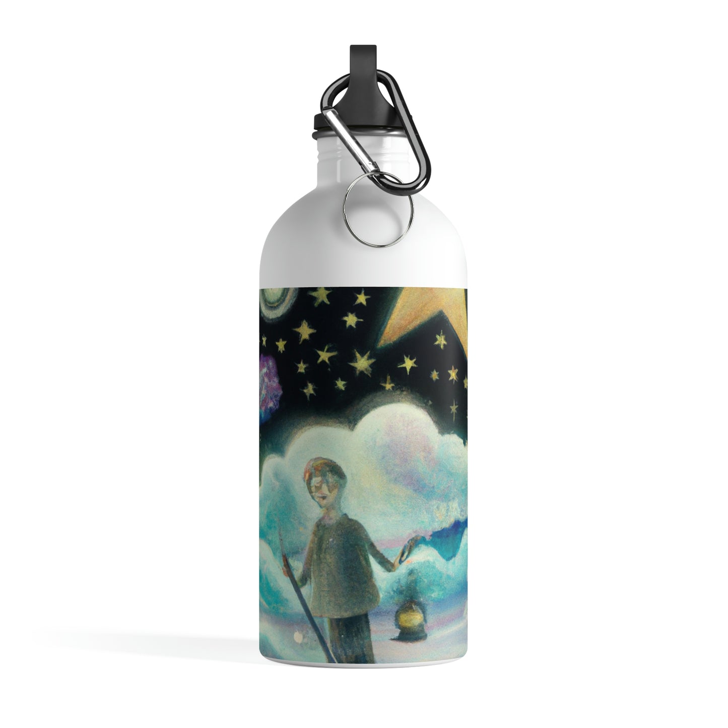 "A Sea of Diamonds in the Night" - The Alien Stainless Steel Water Bottle