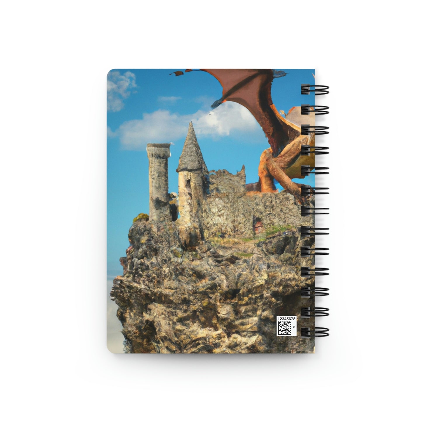 "Dragon Throne of ancients" - The Alien Spiral Bound Journal