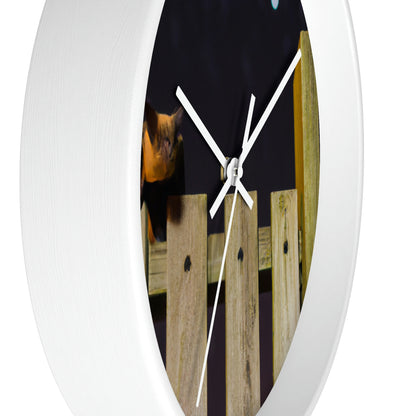 "A Silent Observer" - The Alien Wall Clock