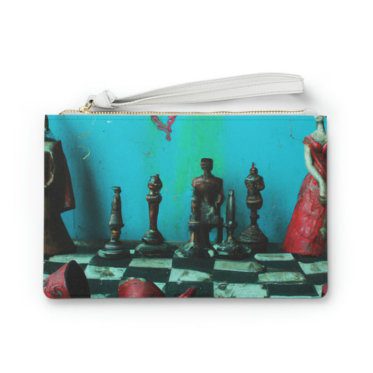 "Ein vergessenes Schachspiel: Bereit für ein neues Spiel" - Die Alien Clutch Bag