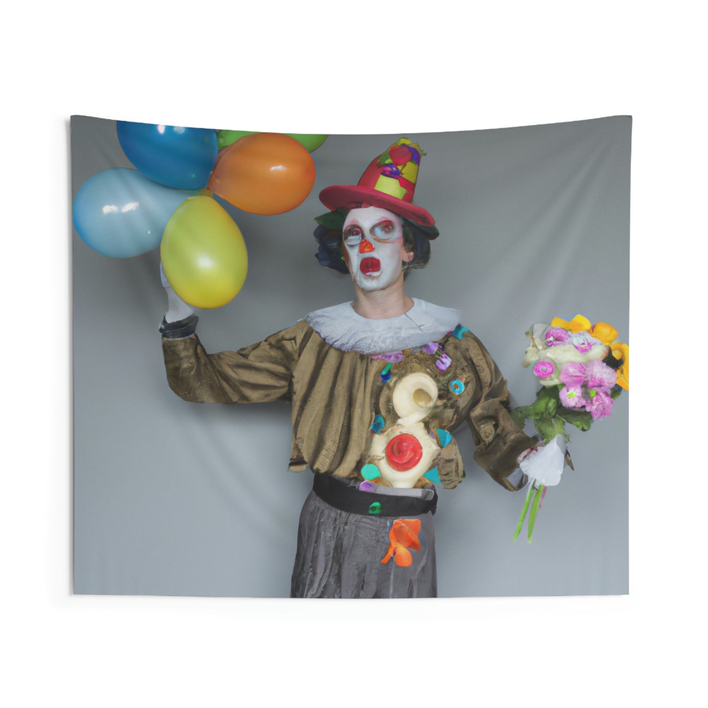 "Clowning Around with Balloons" - The Alien Wall Tapestries