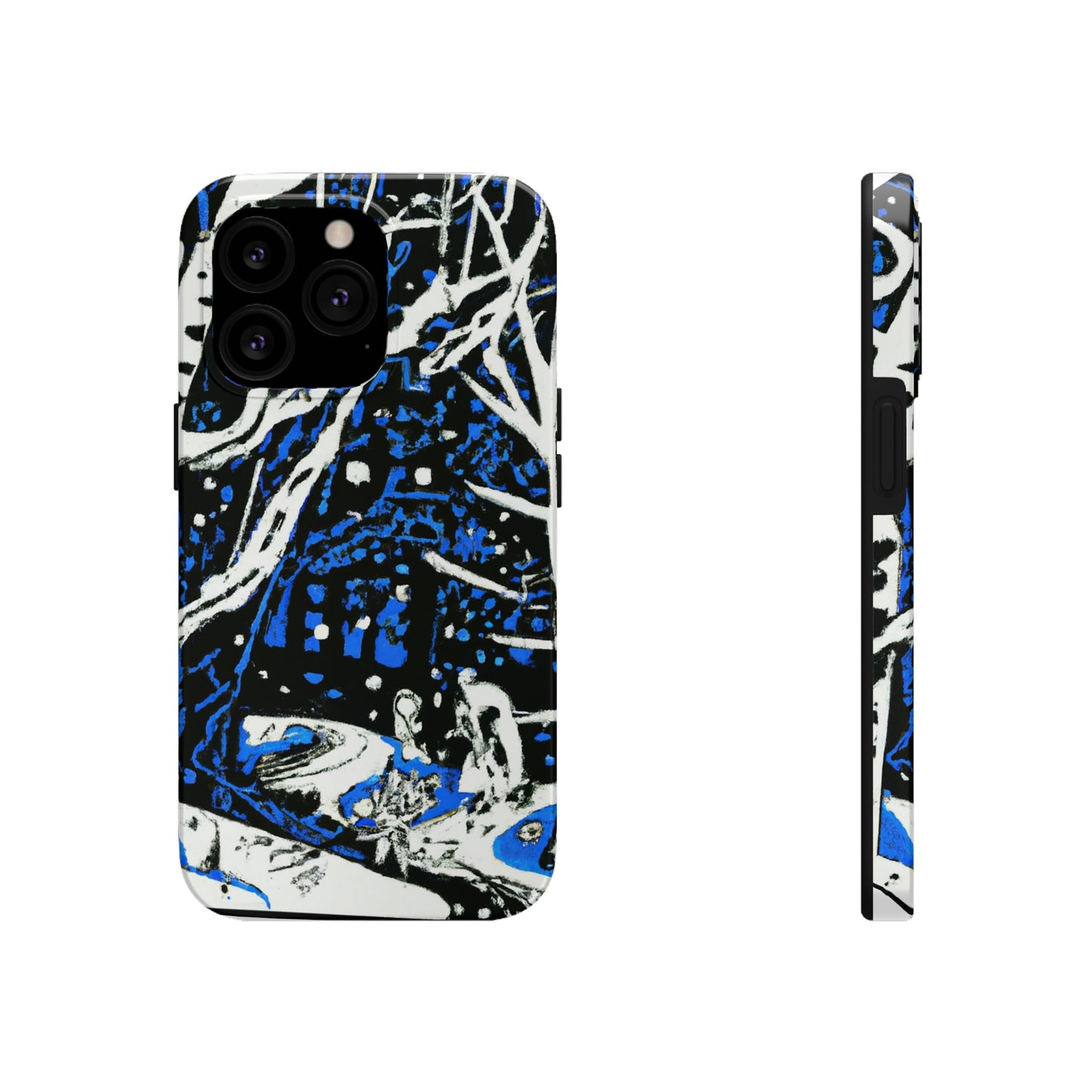 Snowy Forest Night: A Fairytale Odyssey - The Alien Tough Phone Cases