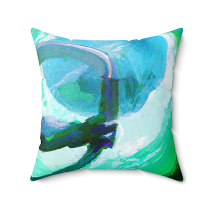 The Forgotten Legacy of the Ancient Warrior. - The Alien Square Pillow