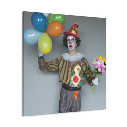 "Clowning Around with Balloons" - The Alien Canva