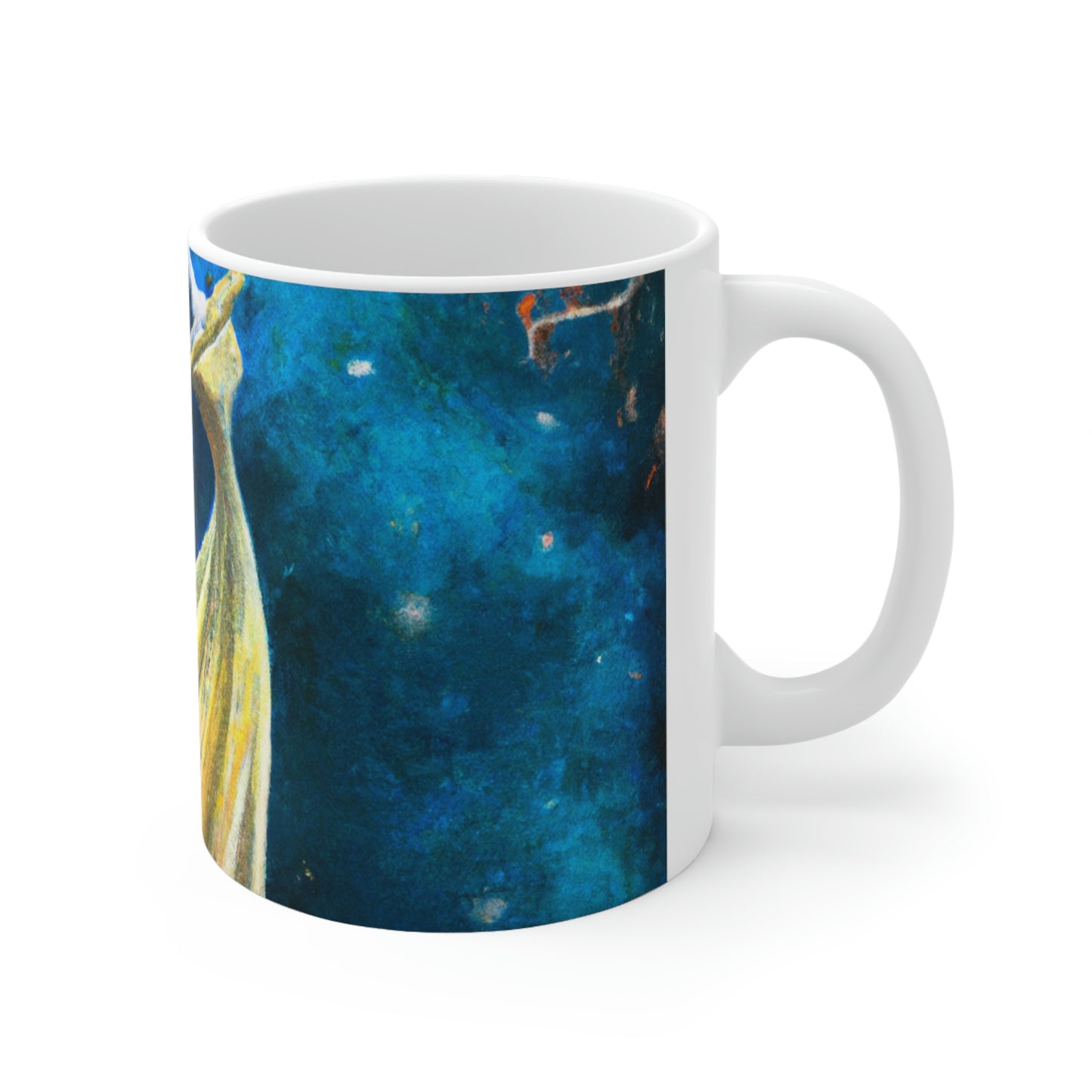 "A Starlight Ballerina" - The Alien Taza de cerámica 11 oz