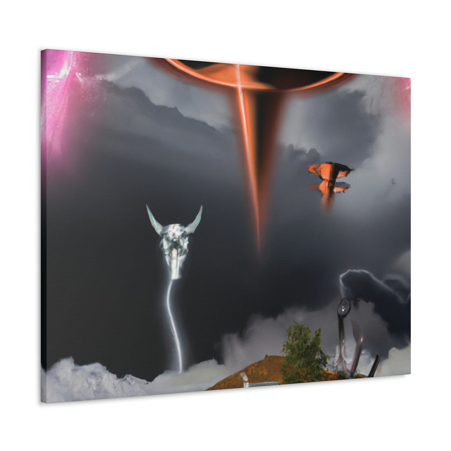 Invasion of the Storm Aliens - The Alien Canva