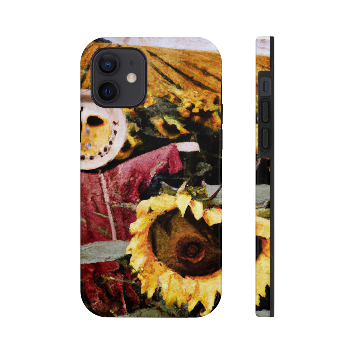 "Centinela solitaria del campo de girasoles" - Las fundas para teléfonos Alien Tough