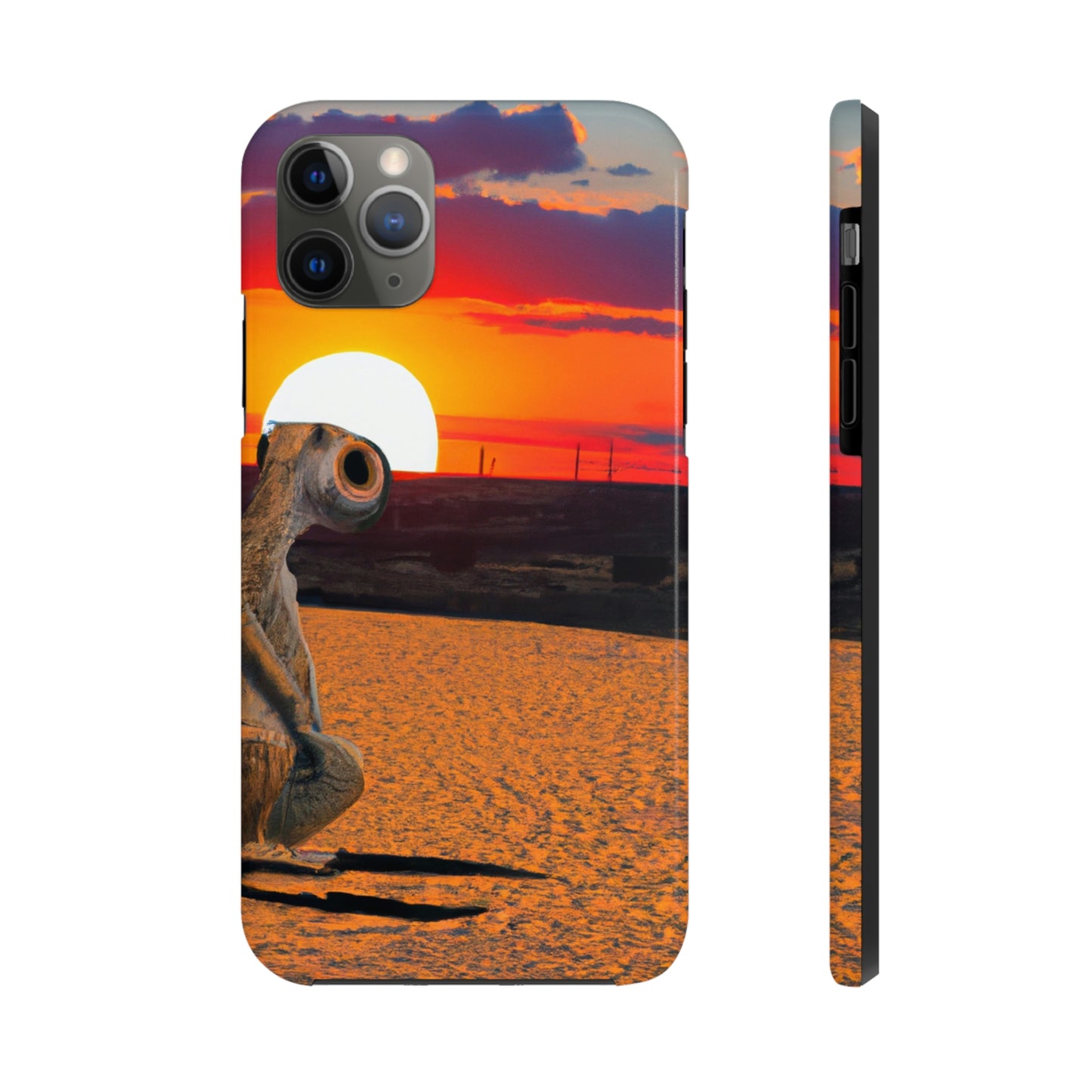 "Farewell to the Horizon" - Die Alien Tough Phone Cases