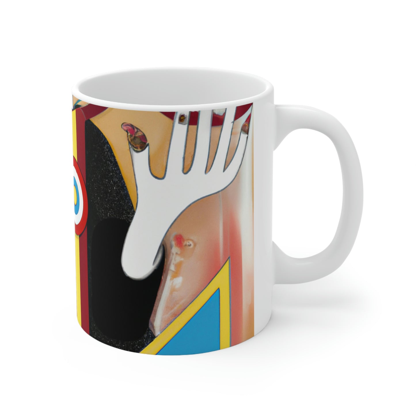 "A Storm Unleashed by the Magician's Spell" - The Alien Ceramic Mug 11 oz