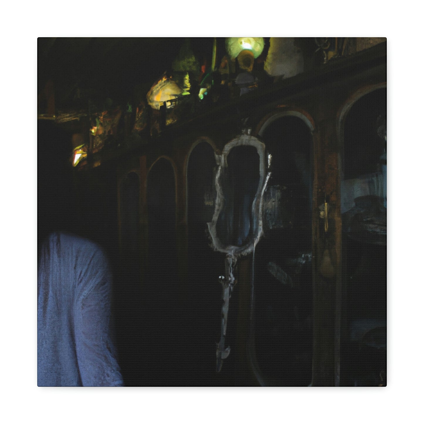 "Spirits of Antiquity: Exploring a Haunted Antique Shop" - The Alien Canva