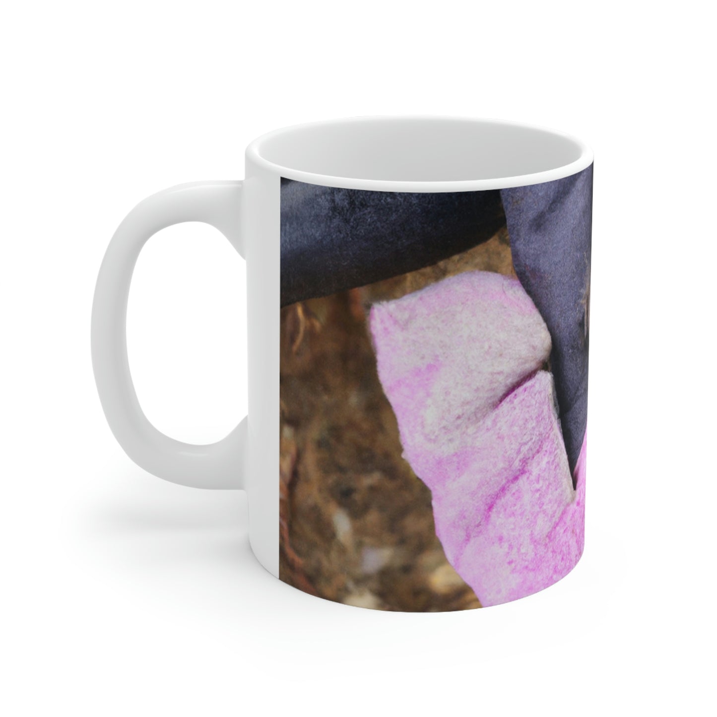 "A Tiny Home in an Old Glove" - The Alien Ceramic Mug 11 oz