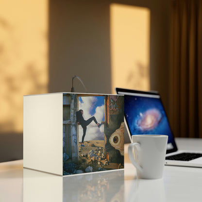 "Eine Reise in vergessene Relikte" - Die Alien Light Cube Lampe