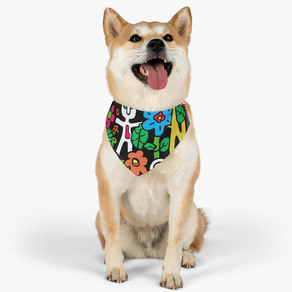 The Enchanted Garden of Wonders. - The Alien Pet Bandana Collar