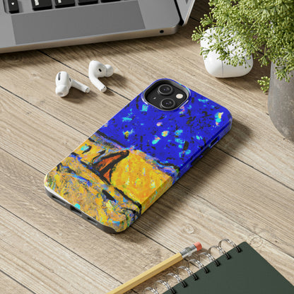 "Enchanted Sands of the Night Sky" - Die Alien Tough Phone Cases