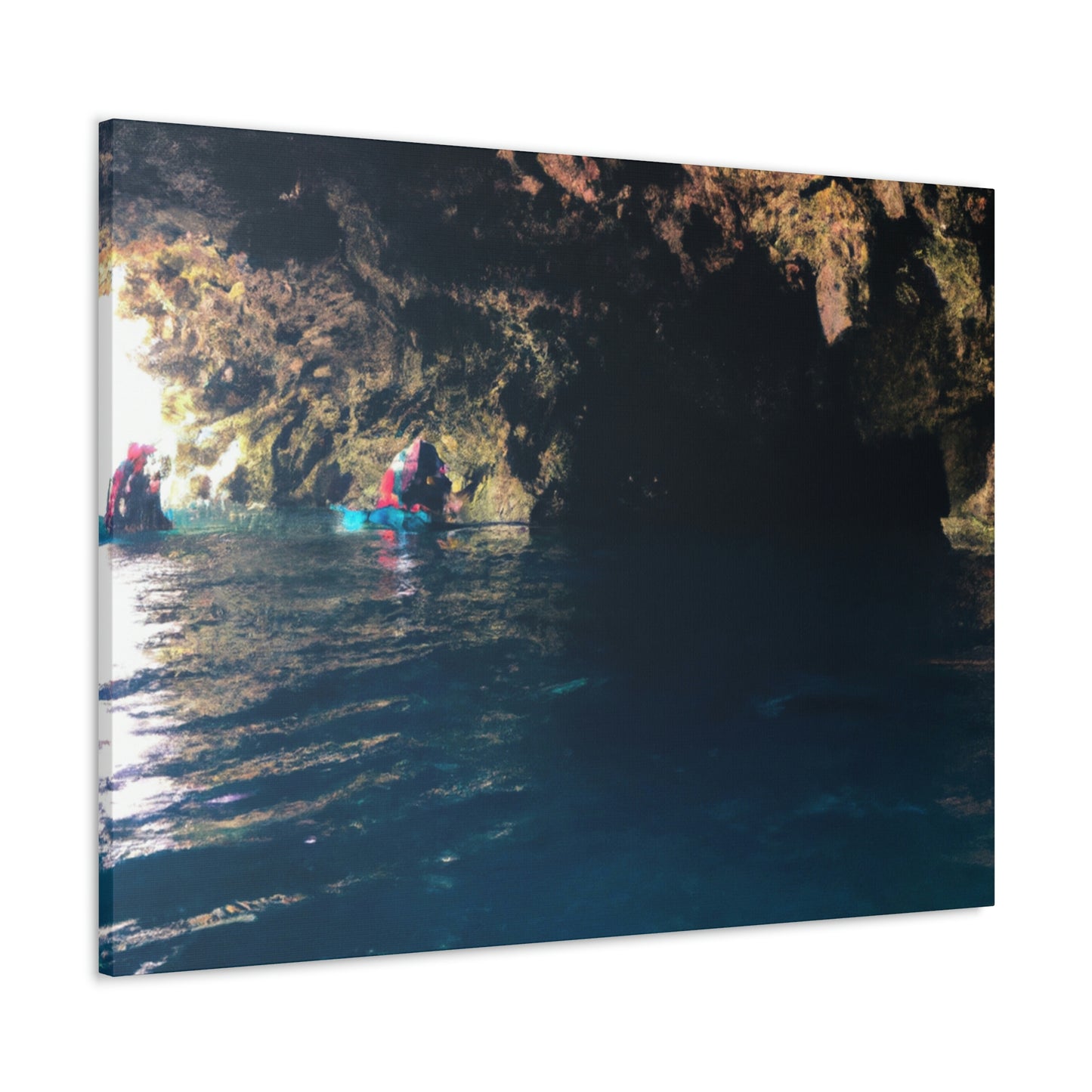 Las profundidades de buceo de la cueva oceánica - The Alien Canva