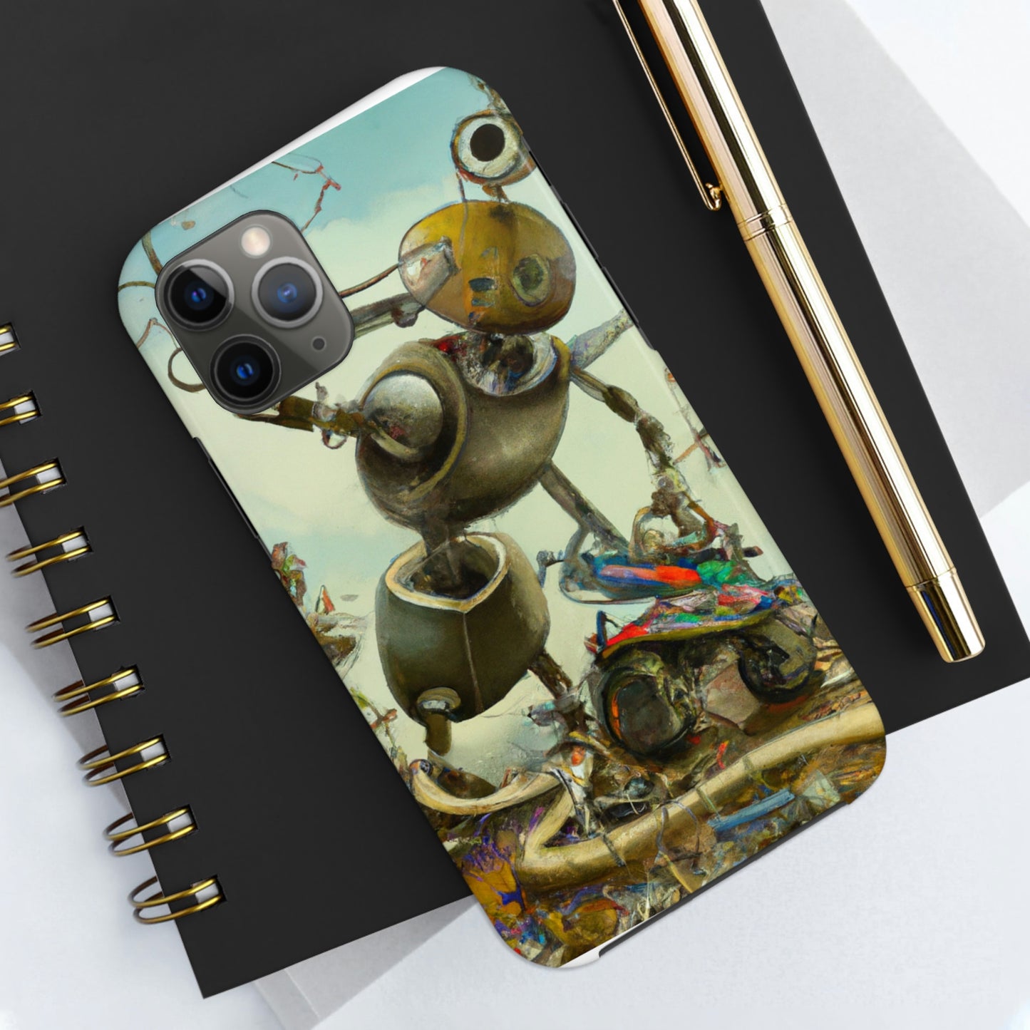 Roboter verjüngt die Wildnis - Die Alien Tough Phone Cases