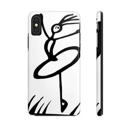 „Ballet on a Blade: A Ballerina's Spin“ – The Alien Tough Phone Cases