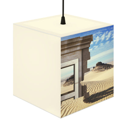 "Lost in the Sands: Discovering the Ancient Temple" - The Alien Light Cube Lamp