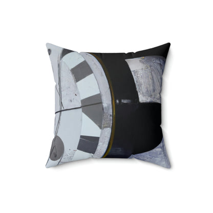 The Strike of Midnight - The Alien Square Pillow