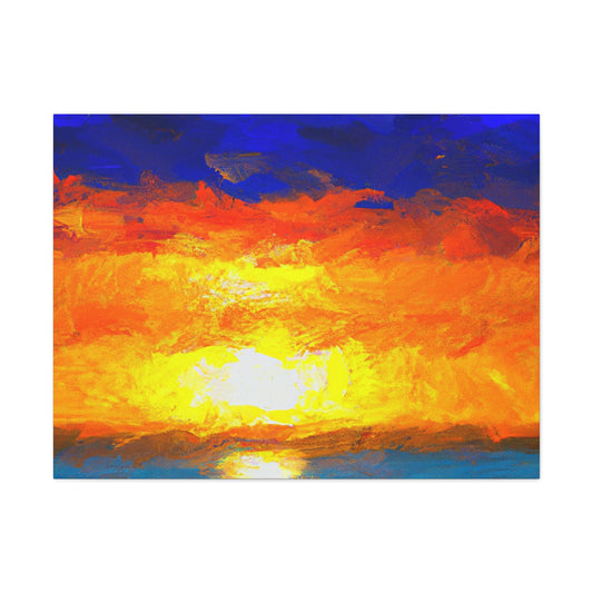 Sunrise Seascape Artist - Peter Ocean - Canvas