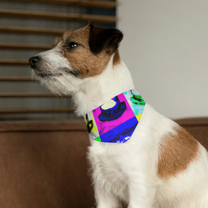 "Frozen in Time" - The Alien Pet Bandana Collar