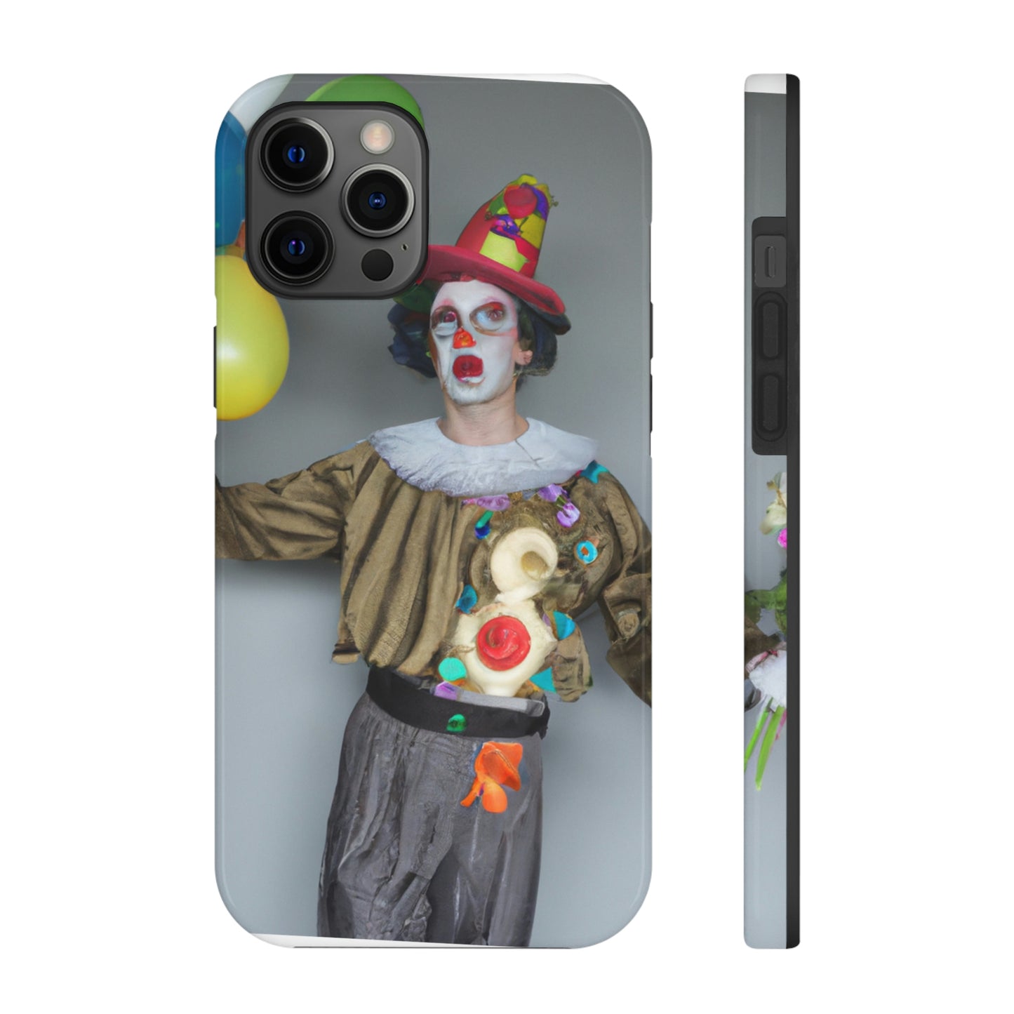 "Clowning Around with Balloons" - The Alien Tough Phone Cases