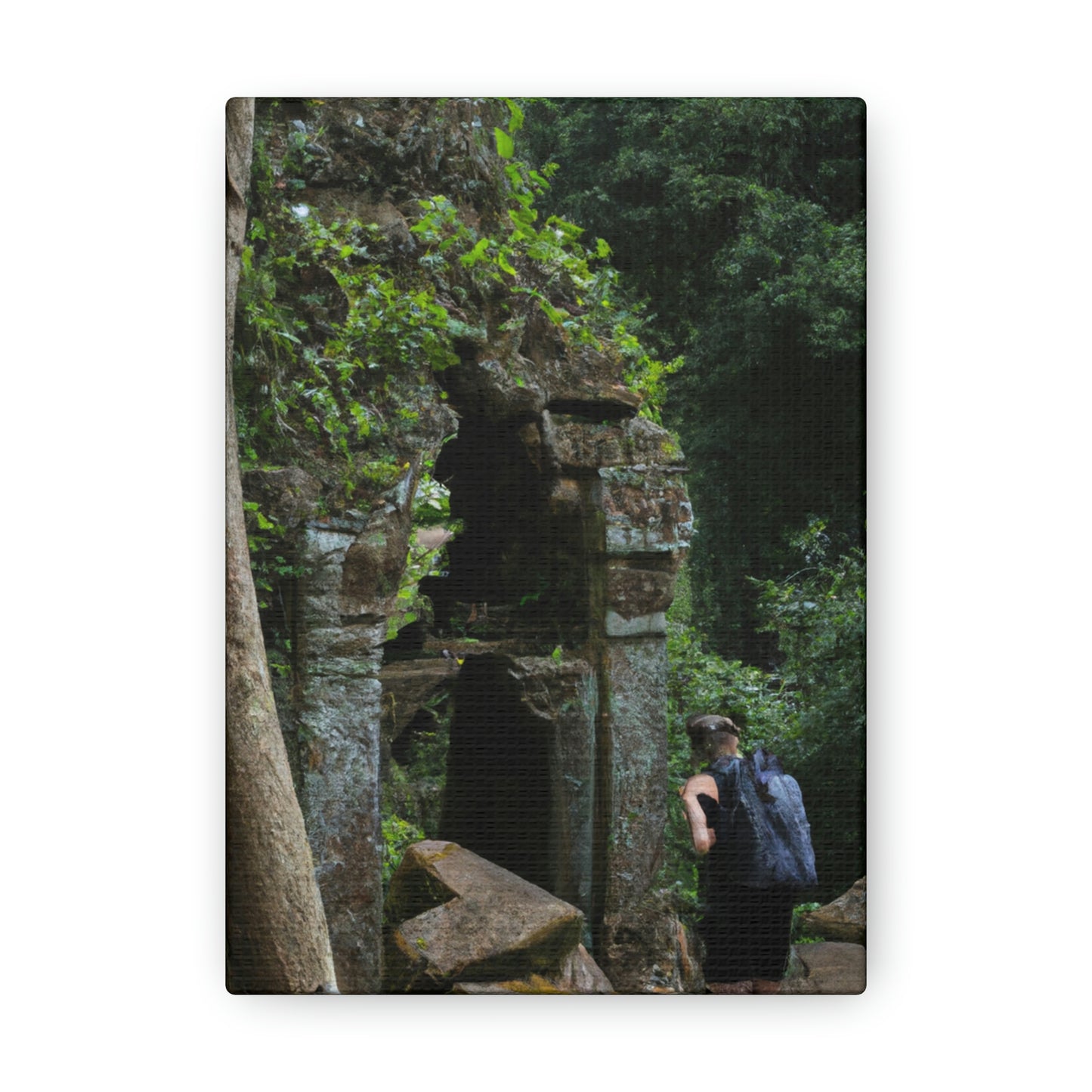 Exploring the Forgotten Temple in the Jungle - The Alien Canva