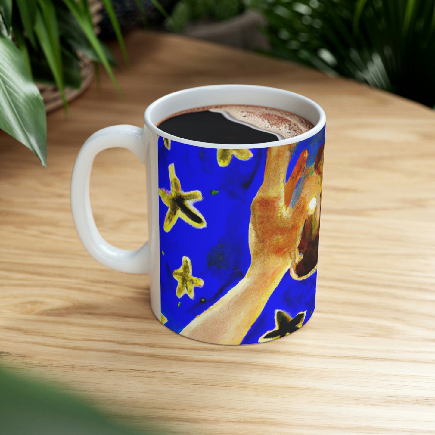 "A Jarful of Stardust" - The Alien Ceramic Mug 11 oz