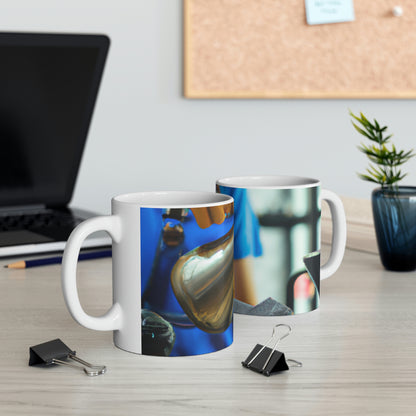 "A Cup of Courage" - The Alien Ceramic Mug 11 oz