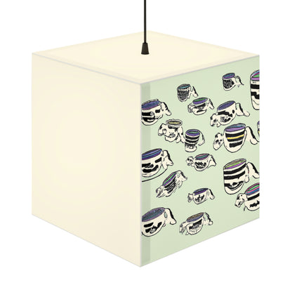 "A Purr-fectly Precious Tea Party Parade" - Die Alien Light Cube Lampe