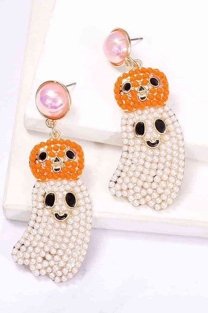 Halloween Ghost Shape Dangle Earrings