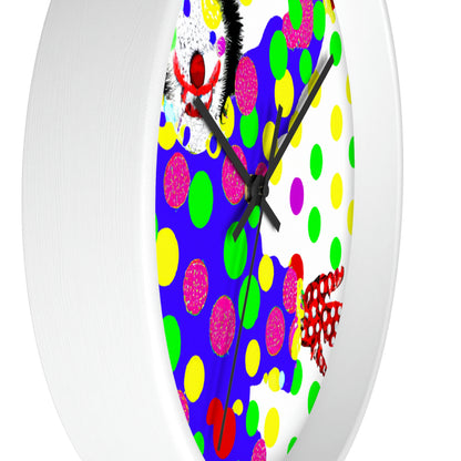 "Clowning Around in the Cold: A Winter Glove Story" - The Alien Wall Clock