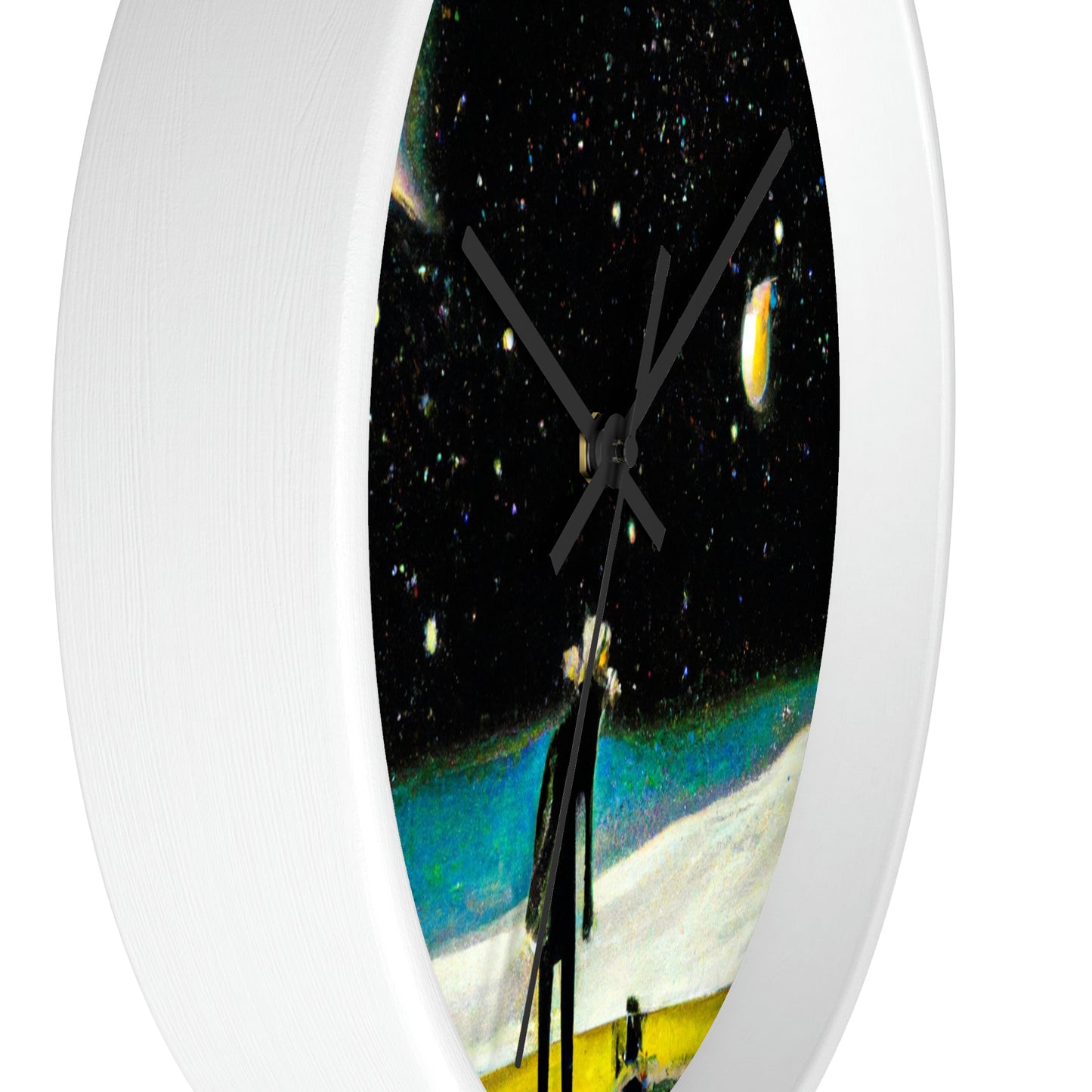 "Un alma perdida conectada a los cielos" - El reloj de pared alienígena