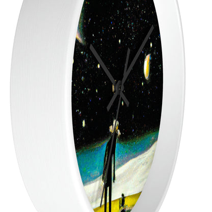 "Un alma perdida conectada a los cielos" - El reloj de pared alienígena