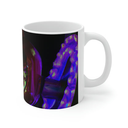 "Carnavale of the Damned" - The Alien Taza de cerámica 11 oz