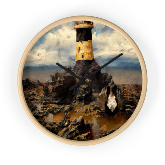 "Lonely Beacon on the Shore" - The Alien Wall Clock