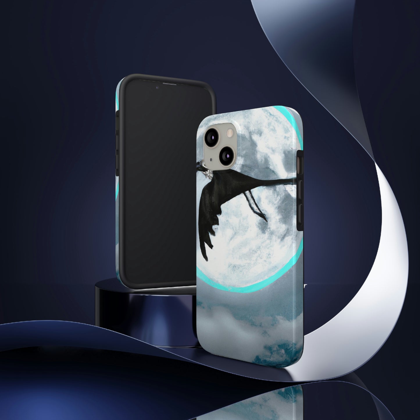 "Lunar Plunge" - Die Alien Tough Phone Cases