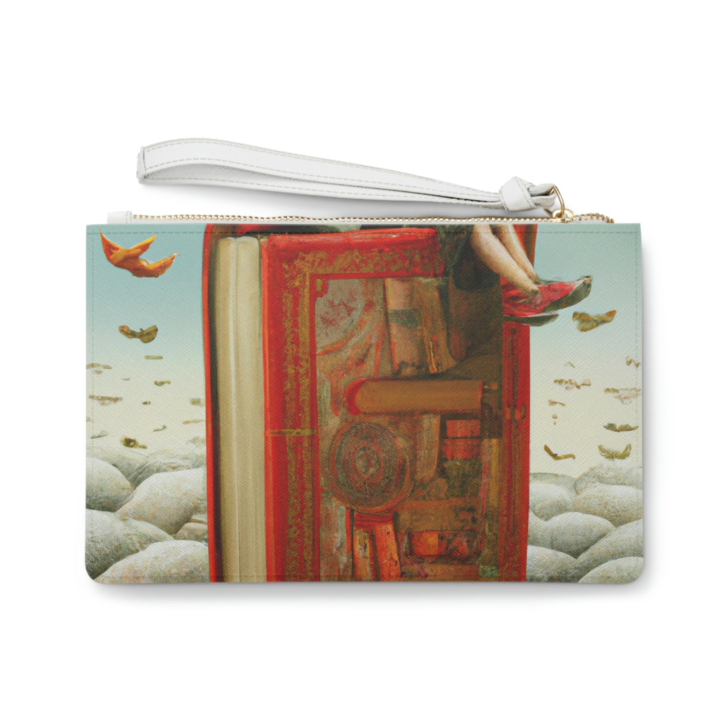 "Cradled by Knowledge" - Die Alien Clutch Bag