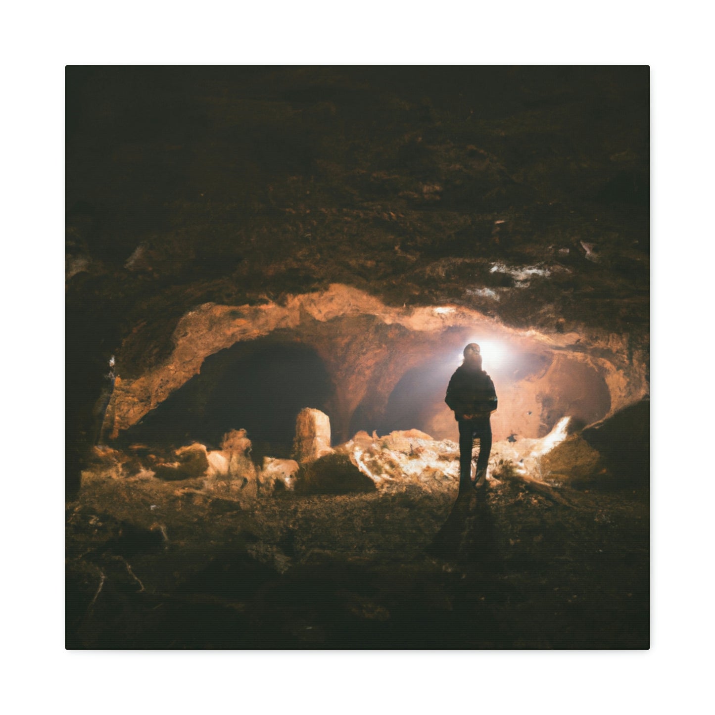 "A Journey into the Unknown: Exploring a Mysterious Underground Cave" - The Alien Canva