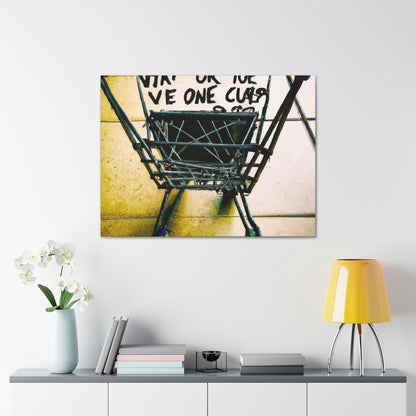 "The Shopping Cart of Hope" - The Alien Canva