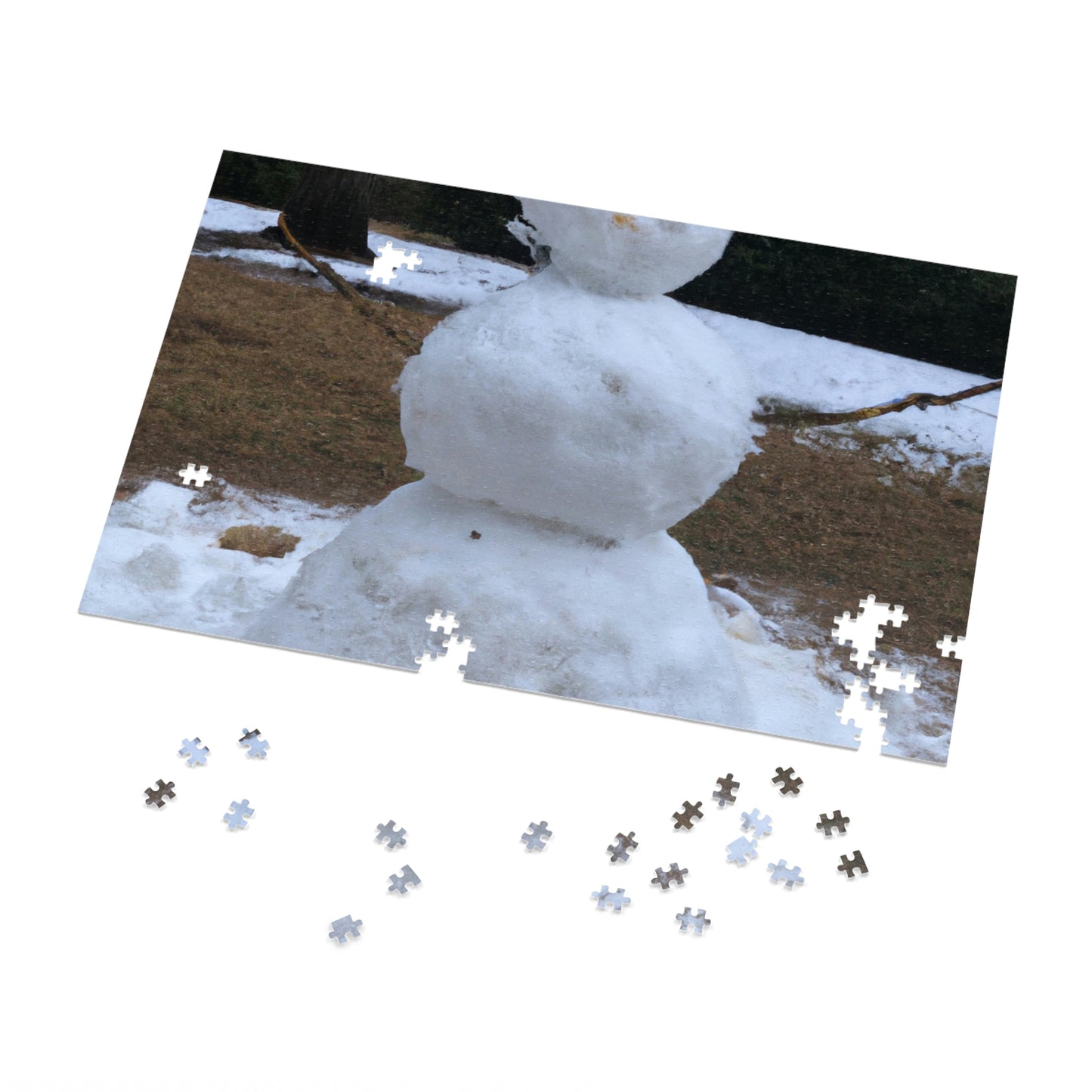 "The Frosty Snowcone Snowman" - The Alien Jigsaw Puzzle