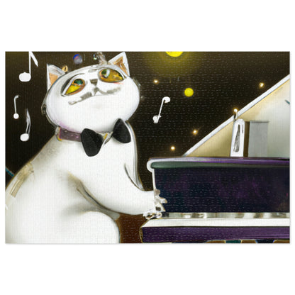 "The Magical Musician: A Cat's Tale" - The Alien Jigsaw Puzzle