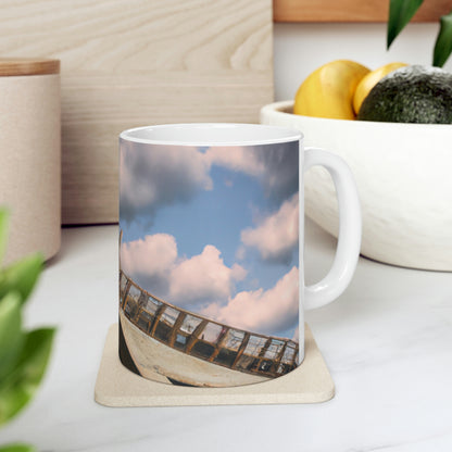 "A Boat Adrift: The Lost Legacy of the Sea." - The Alien Ceramic Mug 11 oz