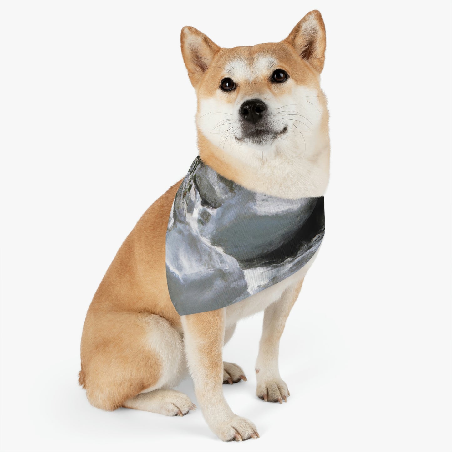 "Canyon Chaos: The Rockslide Race" - Das Alien Pet Bandana Halsband