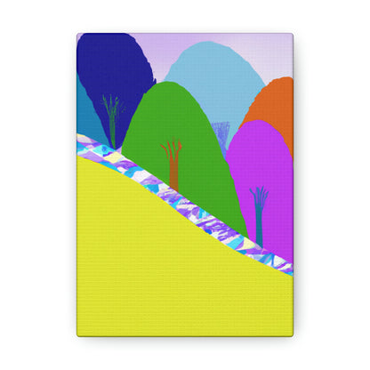 Mountain Optimism Artist - Canvas