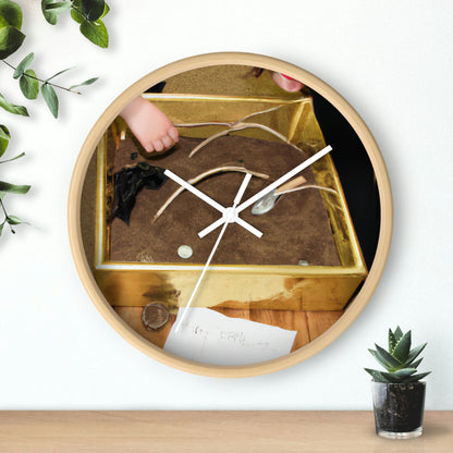 "Treasure Hunt Adventures!" - The Alien Wall Clock