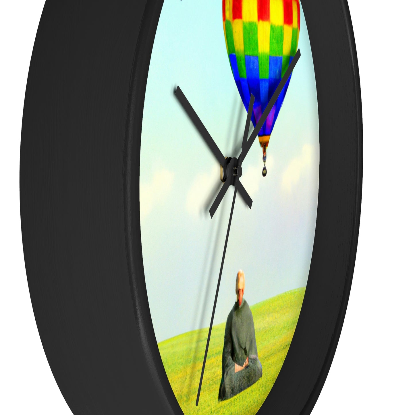 "Finding Stillness in the Sky" - The Alien Wall Clock