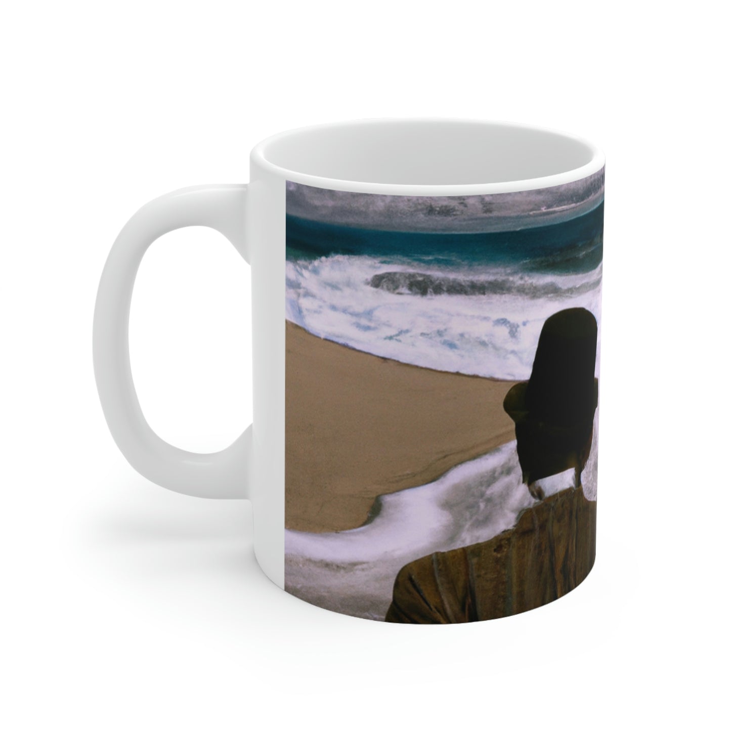 Sea-Swept Romance - The Alien Ceramic Mug 11 oz