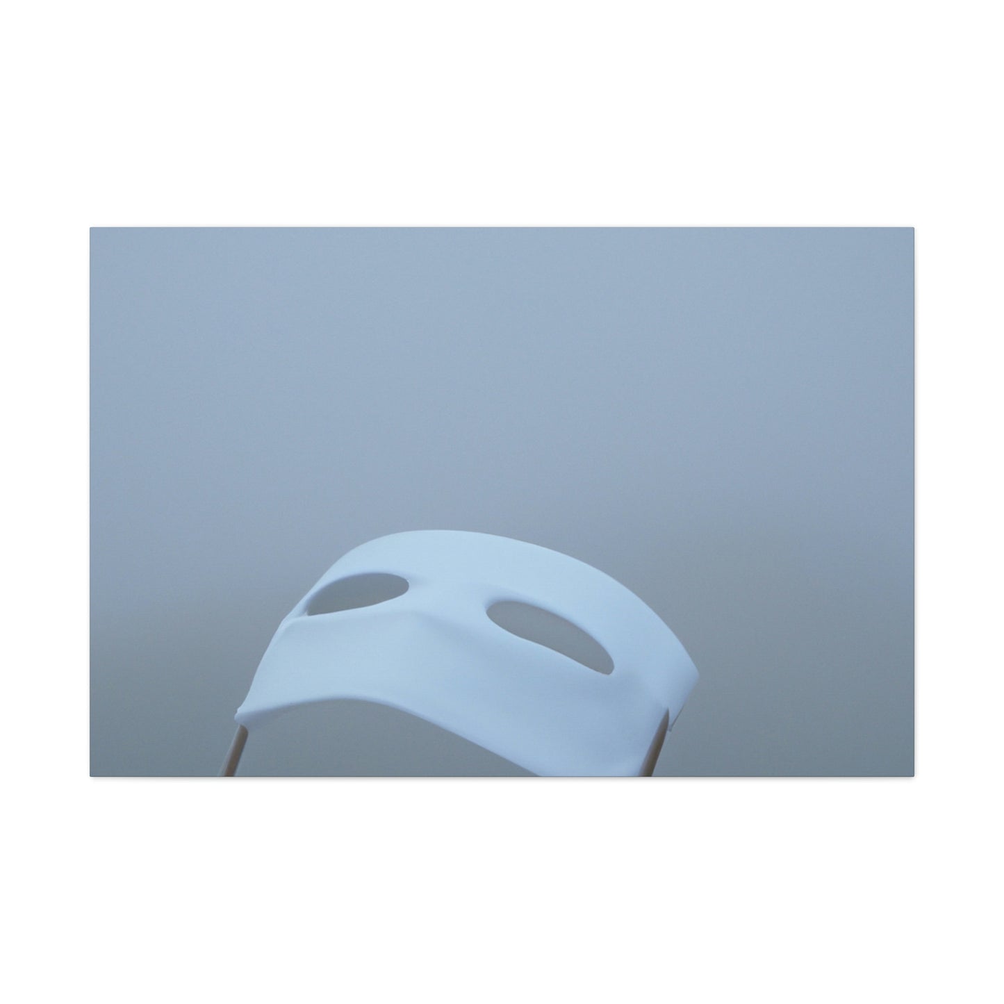 "The Ghostly Mask in the Foggy Sea". - The Alien Canva